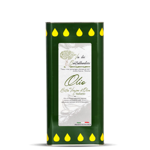 Bio-Olivenöl extra vergine aus Italien 5 Liter -Kanister, Ernte u. Pressung 2020