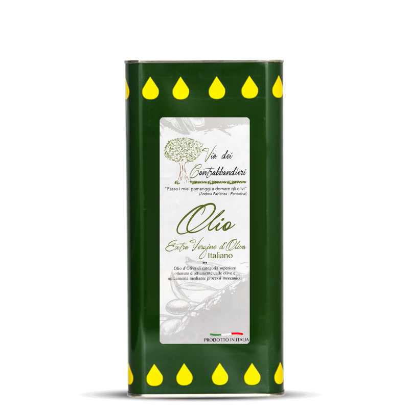 Olivenöl extra vergine aus Italien 5 Liter -Kanister, Region Molise, Ernte 2023
