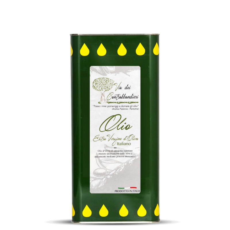 Olivenöl extra vergine aus Italien 5 Liter -Kanister, Region Molise, Ernte 2024