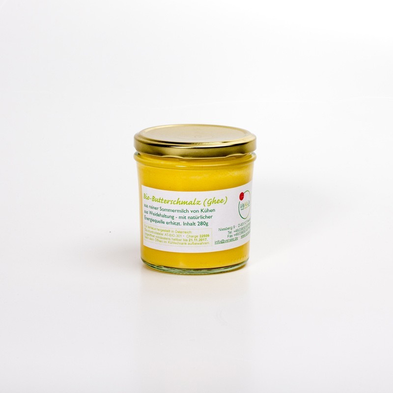 Butterschmalz (Ghee) aus der Sommermilch 2025, 250g Butterschmalz (Ghee) aus der Sommermilch 2025, 250g
